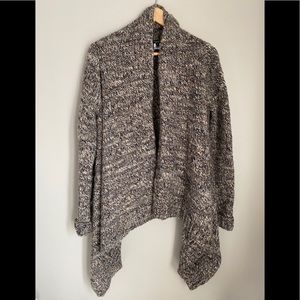 NWOT Talbots gorgeous 50% Wool waterfall cardigan
